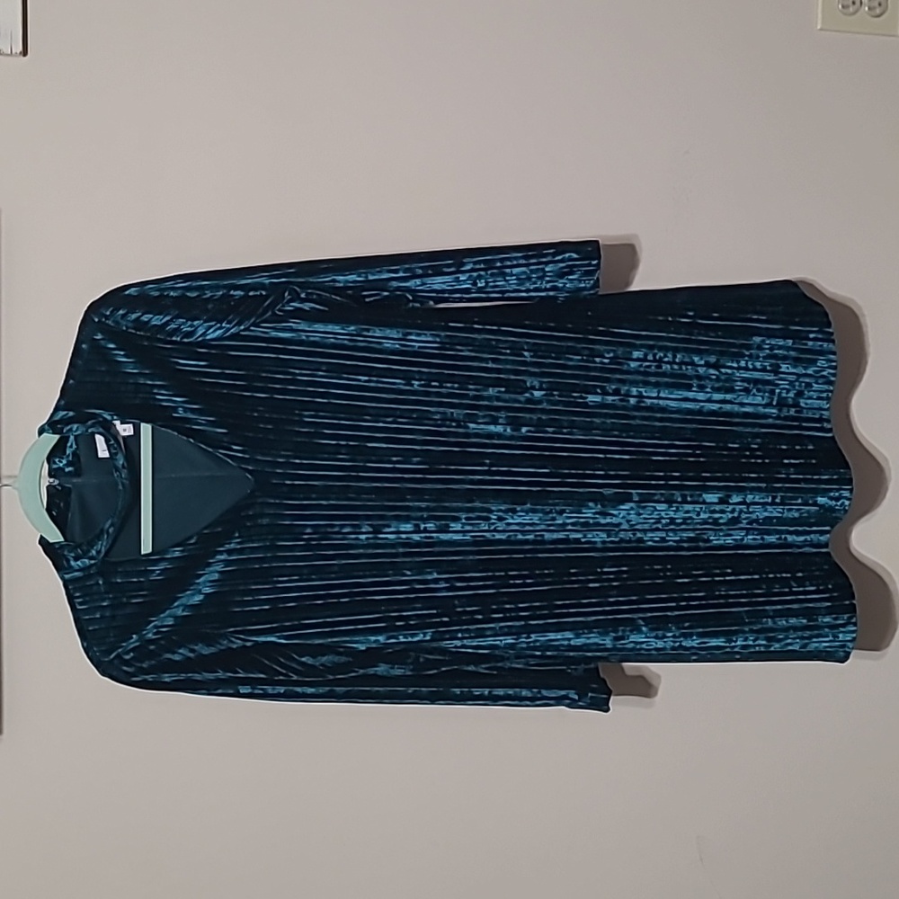 Velvet Green Dress